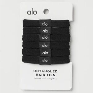 Alo Black Hair Ties Set